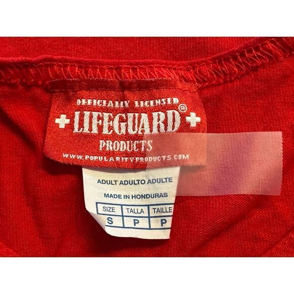 Red Panama City Beach Florida Lifeguard Tank Top Spring Adult Small Fast Ship - Picture 4 of 7